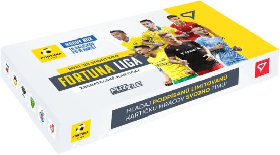 Sportzoo Fotbalové karty Fortuna Liga SK 2021-22 Hobby box - obrázek 1
