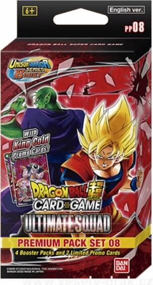 Bandai DragonBall Super Card Game - Premium Pack Set - Ultimate Squad - obrázek 1