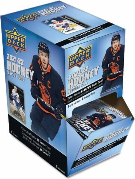 Upper Deck 2021-22 NHL Upper Deck Series One Gravity Feed - hokejové karty - obrázek 1