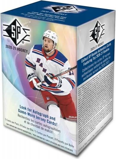 Upper Deck 2020-21 NHL Upper Deck SP Blaster Box - hokejové karty - obrázek 1