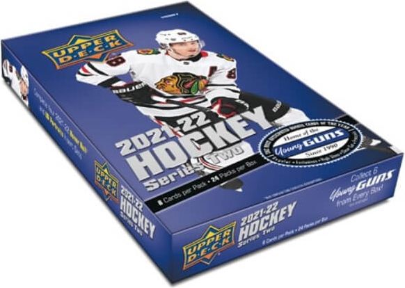 Upper Deck 2021-22 NHL Upper Deck Series Two Hobby box - hokejové karty - obrázek 1