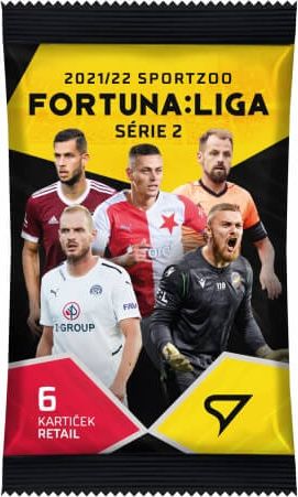 Sportzoo Fotbalové karty Fortuna Liga 2021-22 Retail Balíček 2. série - obrázek 1