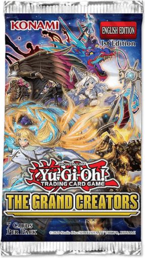 Konami Yu-Gi-Oh The Grand Creators Booster - obrázek 1