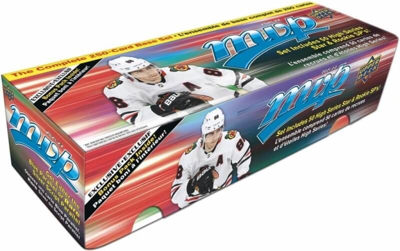 Upper Deck 2021-22 NHL Upper Deck MVP Factory Box Set - hokejové karty - obrázek 1