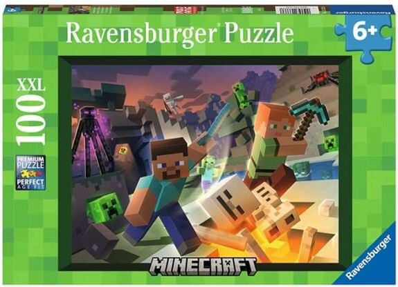 Ravensburger Puzzle Minecraft Monster XXL 100 dílků - obrázek 1