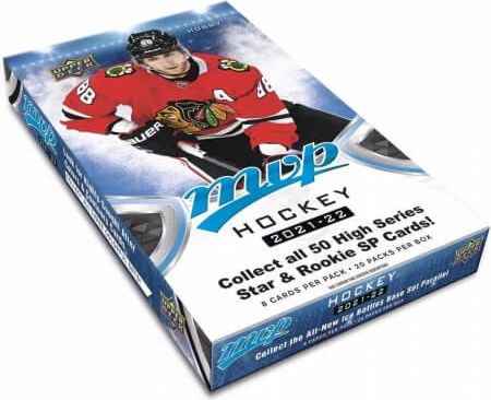 Upper Deck 2021-22 NHL Upper Deck MVP Hobby box - hokejové karty - obrázek 1