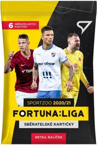 Sportzoo Fotbalové karty Fortuna Liga 2020-21 Retail Balíček 1. série - obrázek 1