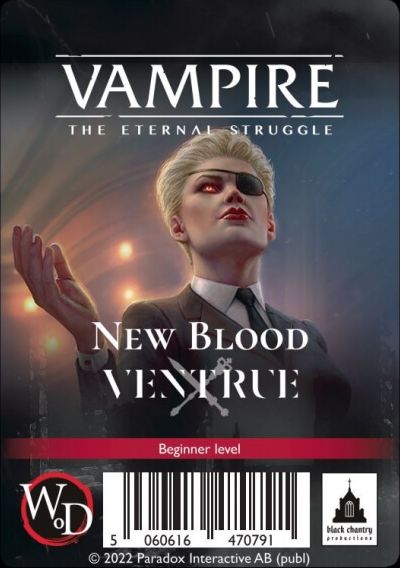 Black Chantry Vampire: The Eternal Struggle TCG - New Blood Ventrue - obrázek 1
