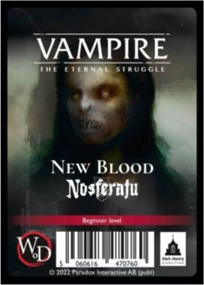 Black Chantry Vampire: The Eternal Struggle TCG - New Blood Nosferatu - obrázek 1