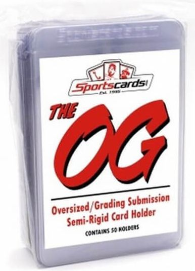Polotuhé obaly na karty SportsCards Oversized - 50 ks - obrázek 1