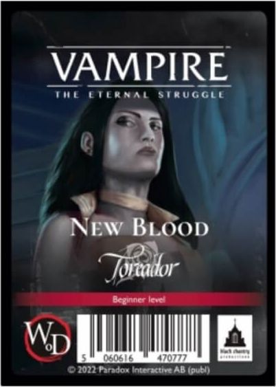 Black Chantry Vampire: The Eternal Struggle TCG - New Blood Toreador - obrázek 1