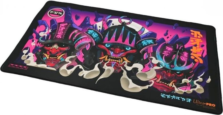 UltraPro Magic hrací podložka Kamigawa Neon Dynasty - Black Stitched - obrázek 1