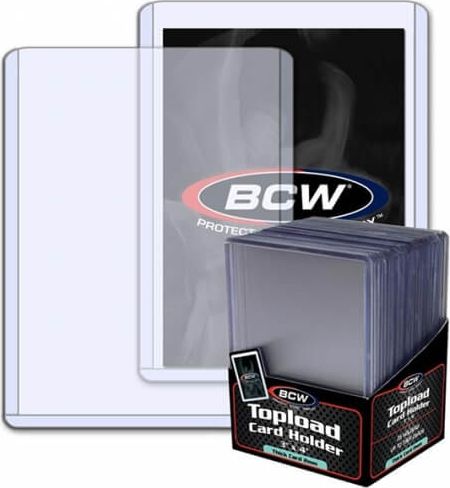 BCW Toploader BCW 3x4 Thick Cards 79PT - 25 ks - obrázek 1