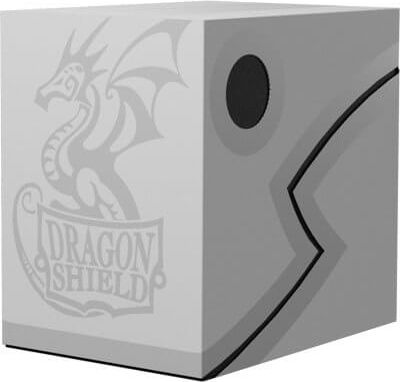 Dragon Shield Krabička na karty Dragon Shield Double Shell Ashen - White/Black - obrázek 1