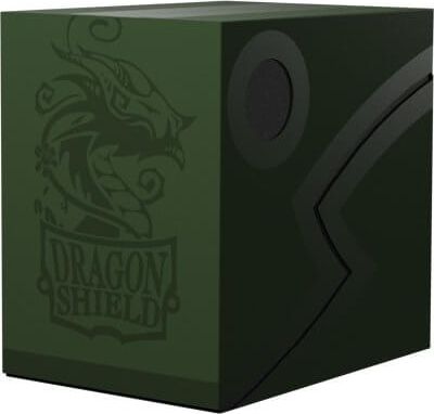 Dragon Shield Krabička na karty Dragon Shield Double Shell Forest - Green/Black - obrázek 1