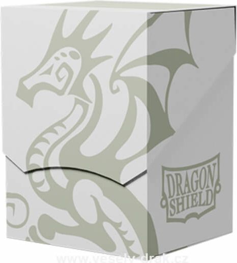 Dragon Shield Krabička na karty Dragon Shield Deck Shell - White/Black - obrázek 1