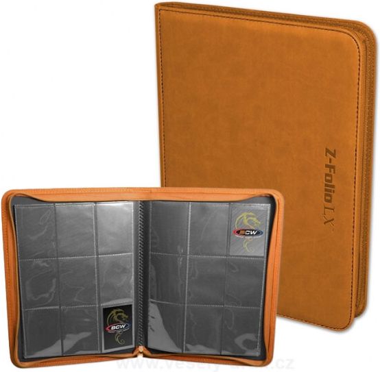 BCW Album BCW Z-Folio 9-Pocket LX Orange - obrázek 1