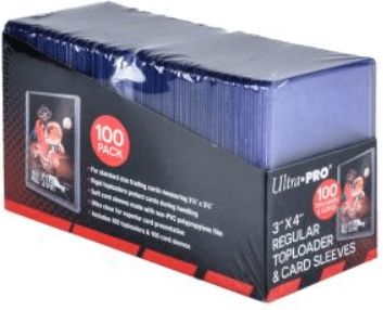 UltraPro Toploader Ultra Pro 3x4 Regular Toploaders and Card Sleeves - 100 ks - obrázek 1