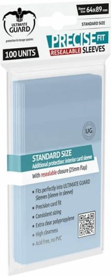 Ultimate Guard Obaly na karty Ultimate Guard Precise-Fit - Resealable 100 ks - obrázek 1