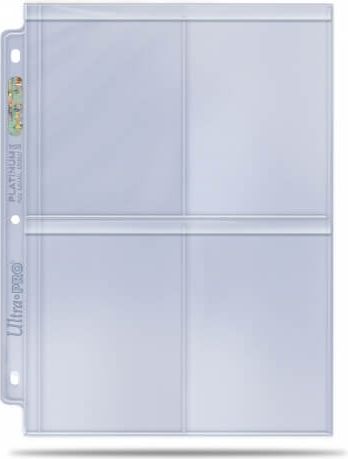 UltraPro Stránka do alba UltraPro 4-Pocket - Platinum Series pro Toploadery - obrázek 1