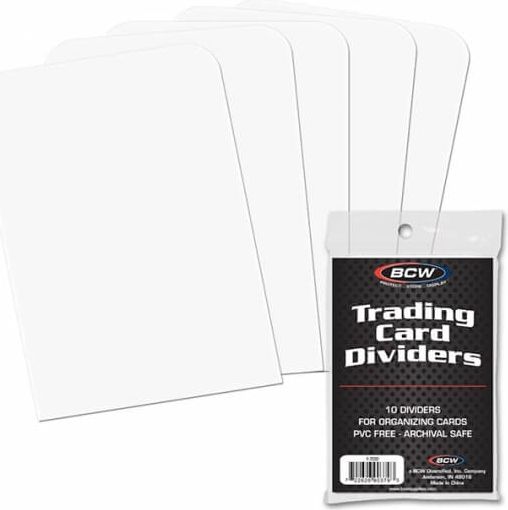 Ultimate Guard Oddělovač na karty BCW Trading Card Dividers Standard Size - 10 ks - obrázek 1