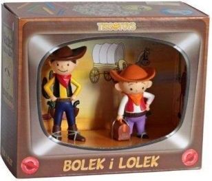 Hollywood Set figurek Lolek a Bolek kovbojové (7,5 cm a 9 cm) - obrázek 1