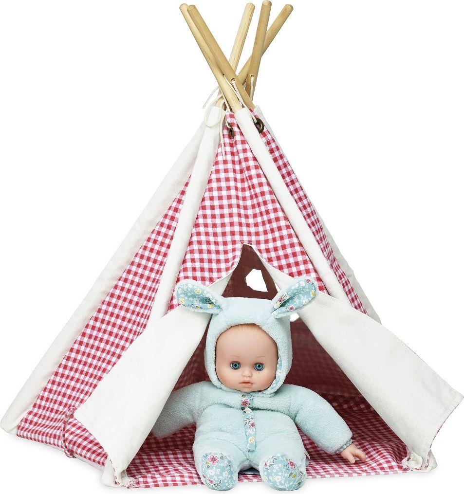 Vilac Mini týpí kárované teepee - obrázek 3
