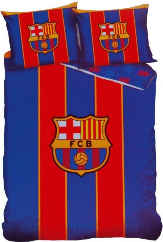 Fotbalový Ráj Bavlněné povlečení FC Barcelona Na Dvojlůžko - obrázek 1