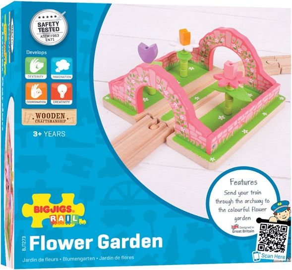 Bigjigs Rail Květinová zahrada - obrázek 2