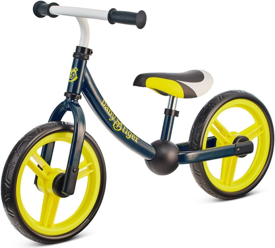 BABY TIGER balance bike FLOW lime - obrázek 1