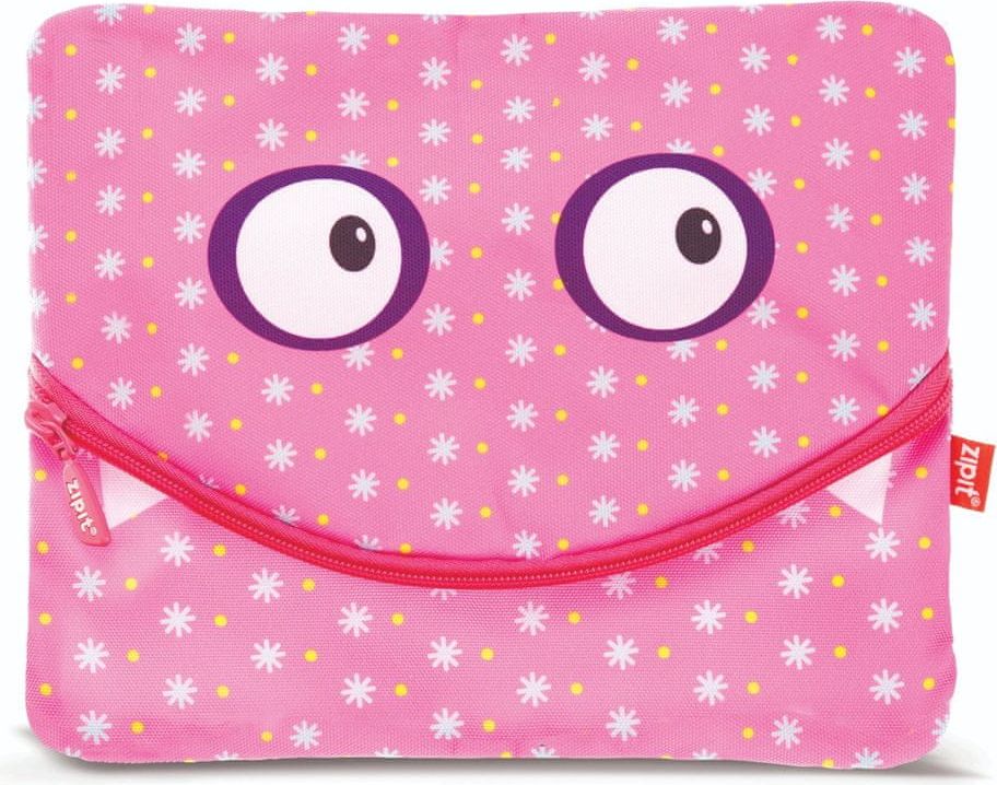 Zipit Googly Smile velký penál / pouzdro Pink - obrázek 1