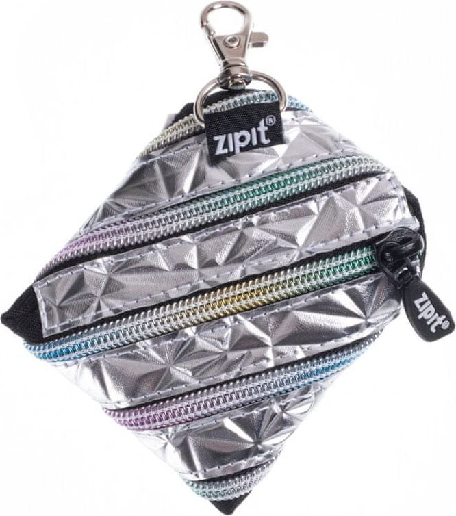 Zipit Metallic kapsička Silver - obrázek 1