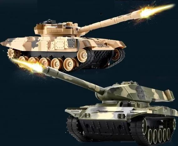 4DAVE Tanková bitva ABRAMS vs. T90 - maskáčový 1/32 - obrázek 1