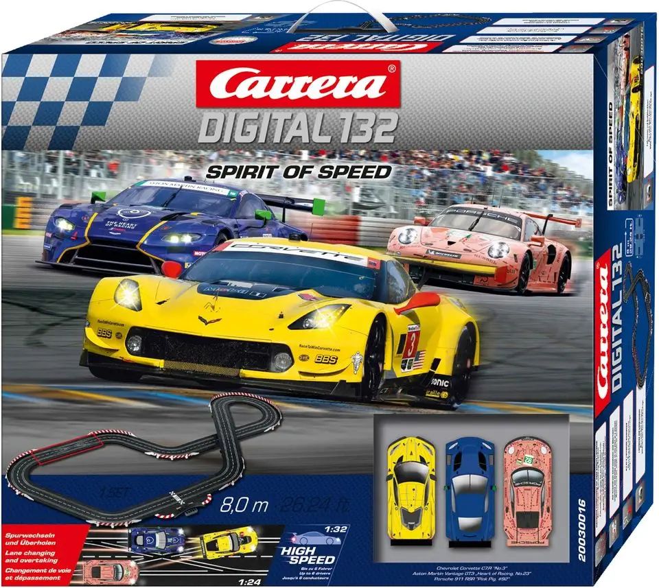 Carrera Autodráha D132 30016 Spirit of Speed - obrázek 1