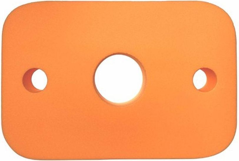 DENA Deska plavecká malá (300x200x38mm), oranžová - obrázek 1