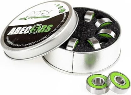 Nils Extreme ABEC 5 RS CARBON LOŽISKA NILS EXTREME (8 KS BOX)