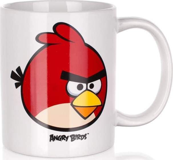 Banquet Hrnek dětský keramický ANGRY BIRDS 325 ml, v dárkovém boxu - obrázek 1