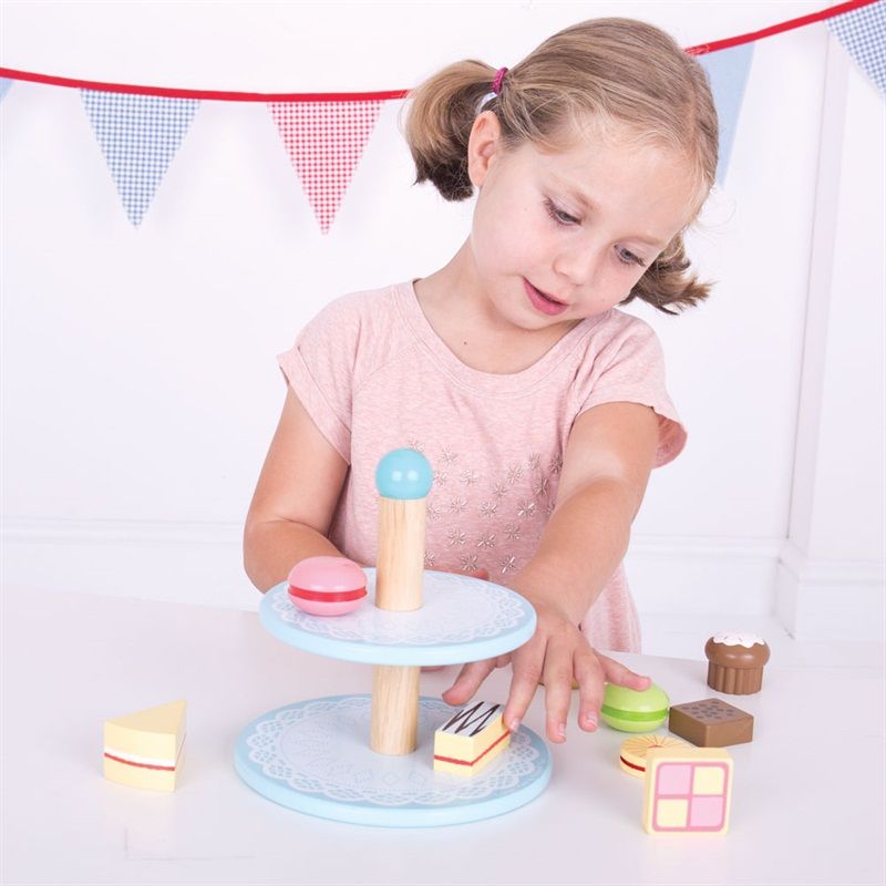 Bigjigs Toys Stojan s dortíky - obrázek 4
