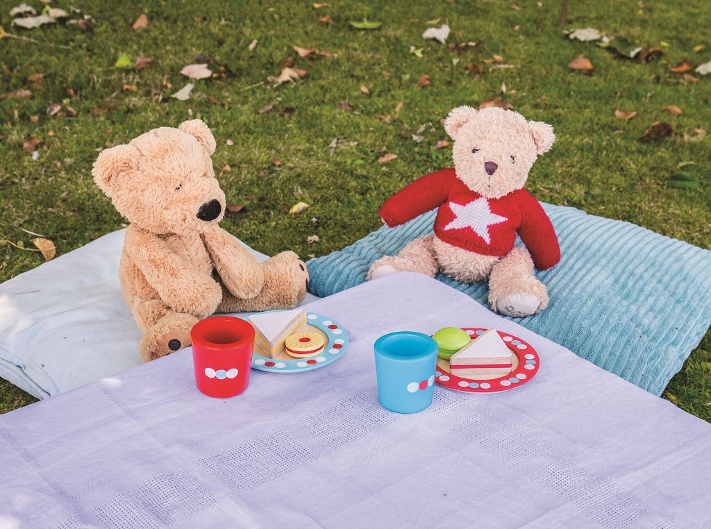 Bigjigs Toys Set svačinka s puntíky - obrázek 2