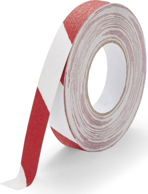Heskins Protiskluzová páska - Červenobílá Rozměr: 25mm x 18,3m - obrázek 1