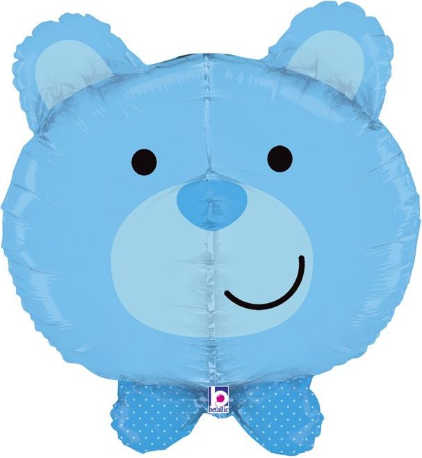 Grabo Nafukovací balónek Medvídek modrý 69cm - - obrázek 1