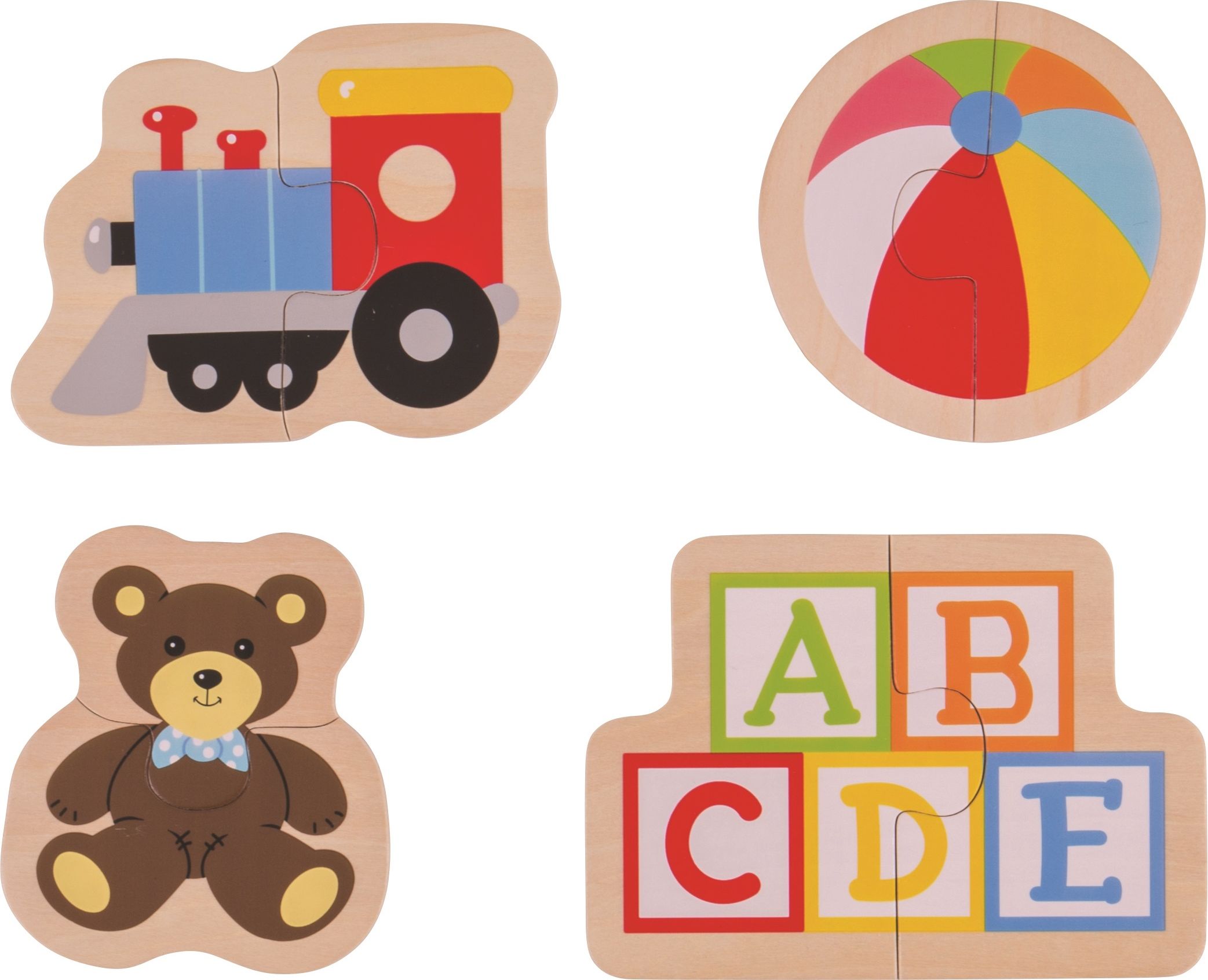 Bigjigs Toys Easy puzzle - Hračky - obrázek 1