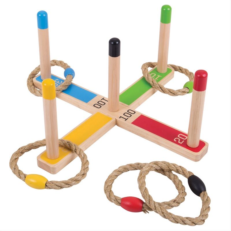 Bigjigs Toys Házení kruhů - obrázek 1