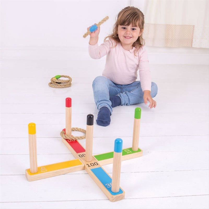 Bigjigs Toys Házení kruhů - obrázek 2
