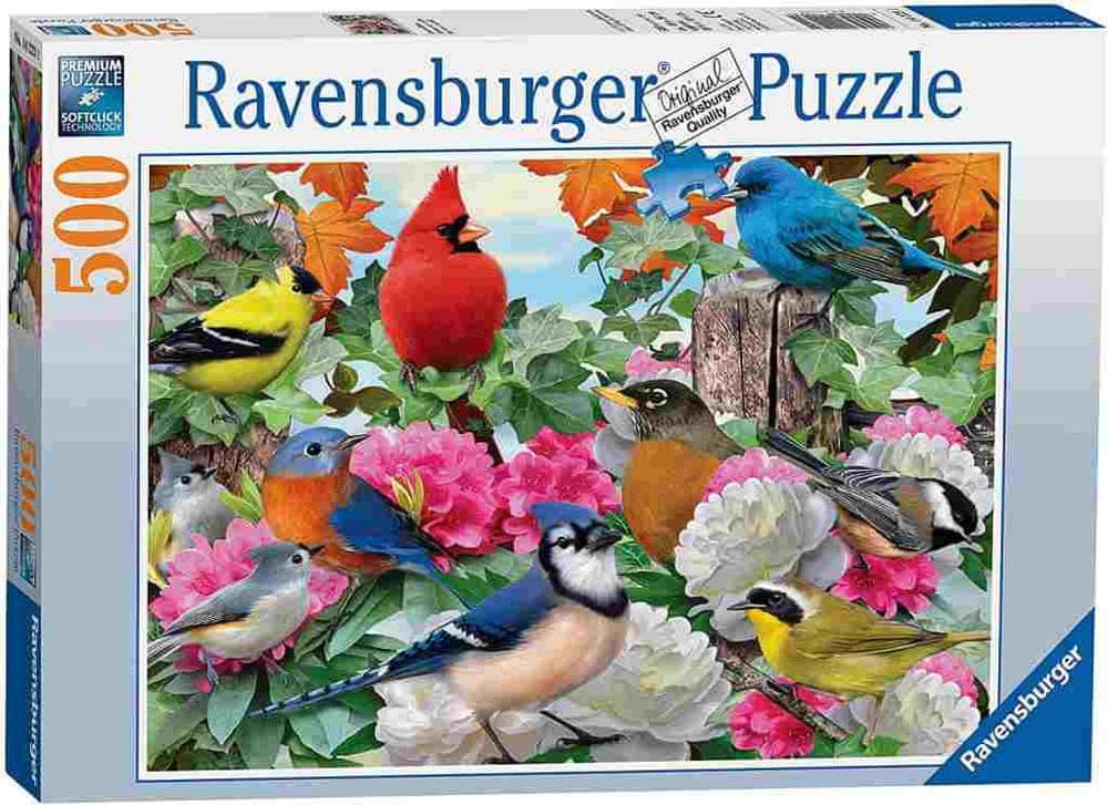 Ravensburger Ptáci na zahradě 500 dílků - obrázek 1