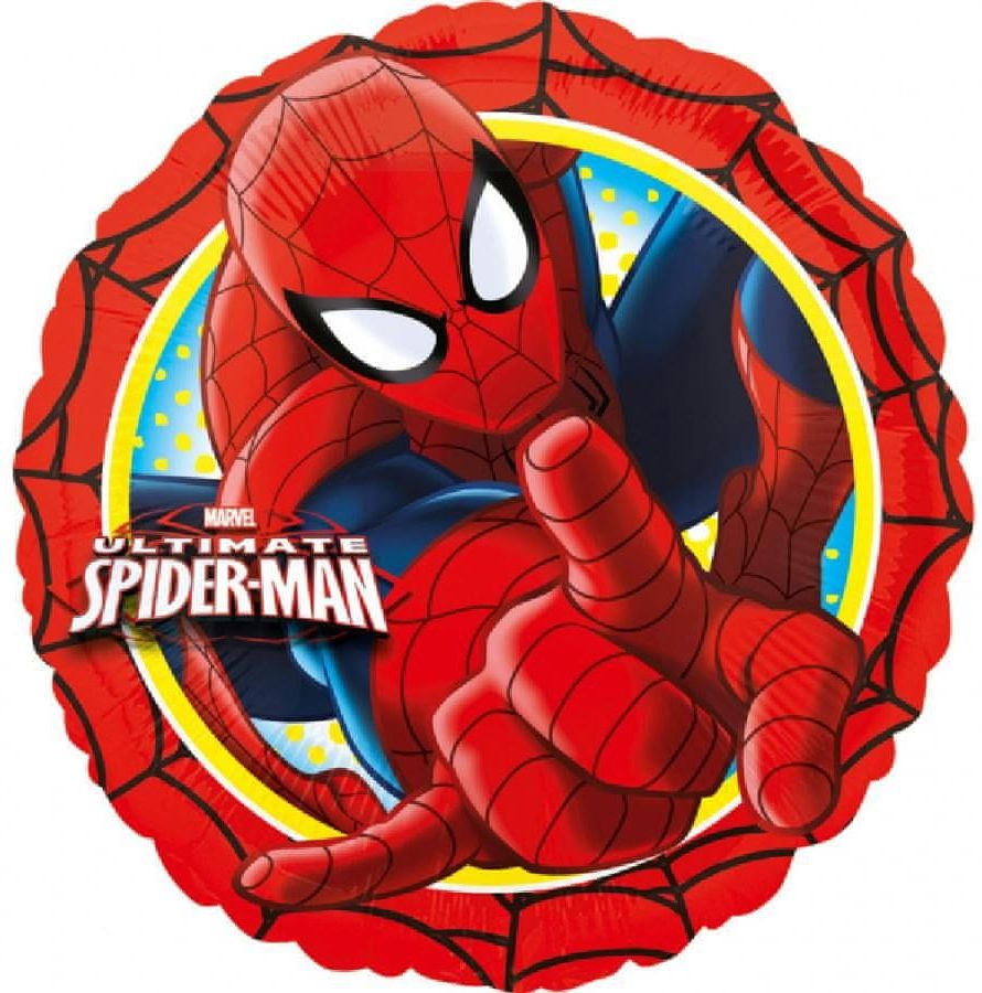Amscan Fóliový balónek Spiderman 43cm - - obrázek 1