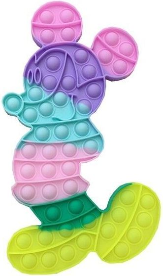 Pop It Antistresová hračka POP IT Mickey Mouse, pastelový - obrázek 1