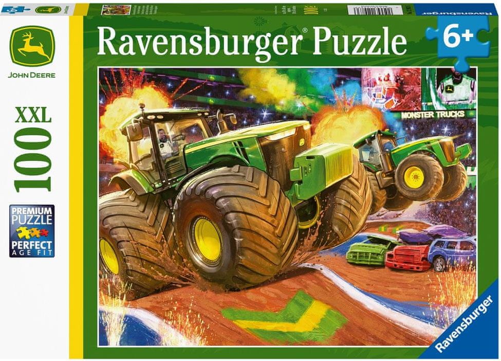 Ravensburger John Deere: Velká kola 100 dílků - obrázek 1