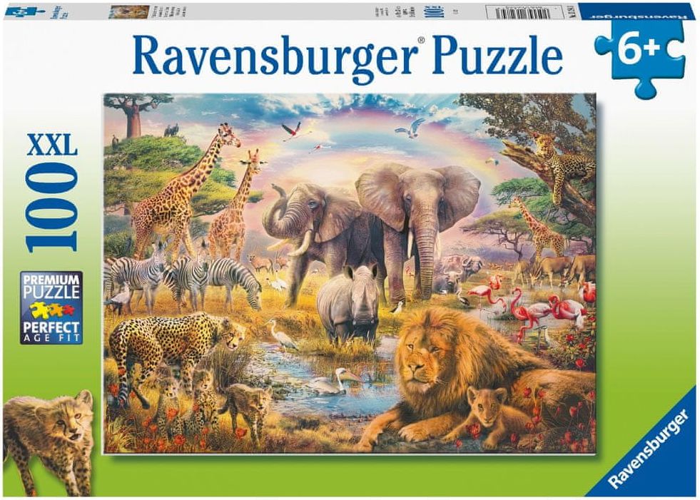 Ravensburger Divoká příroda 100 dílků - obrázek 1
