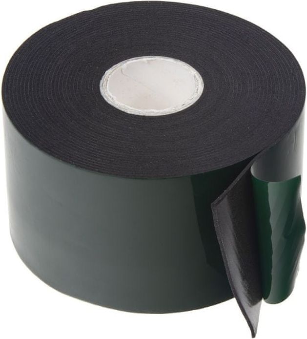 Stualarm Oboustranná lepící páska černá, 50mm x 5m (wt319) - obrázek 1